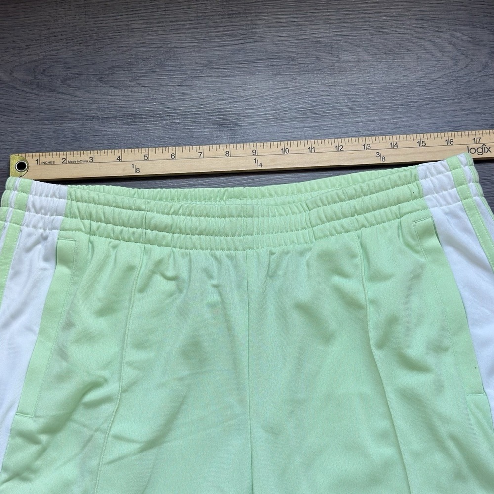 NEW Adidas Adibreak Track Pants Womens L Pistachio Green Tear Away Loose Fit - Picture 10 of 11